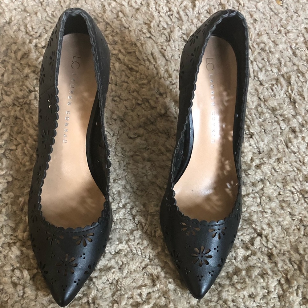 Black heels